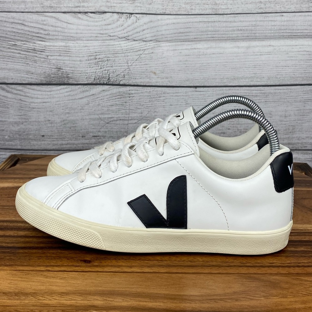 Veja White and Black Women's Sneakers